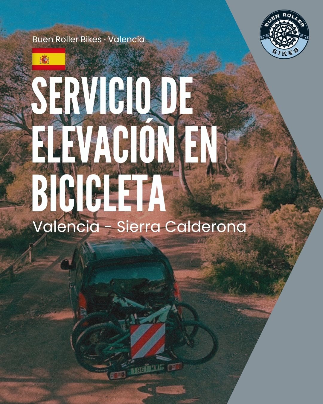 Servicio de elevación en bicicleta