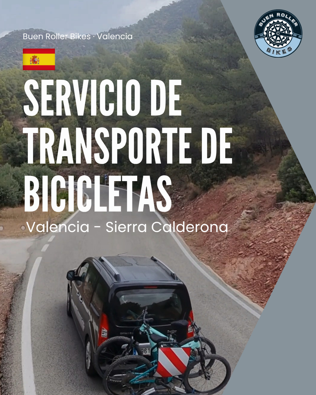 Servicio de transporte de bicicletas