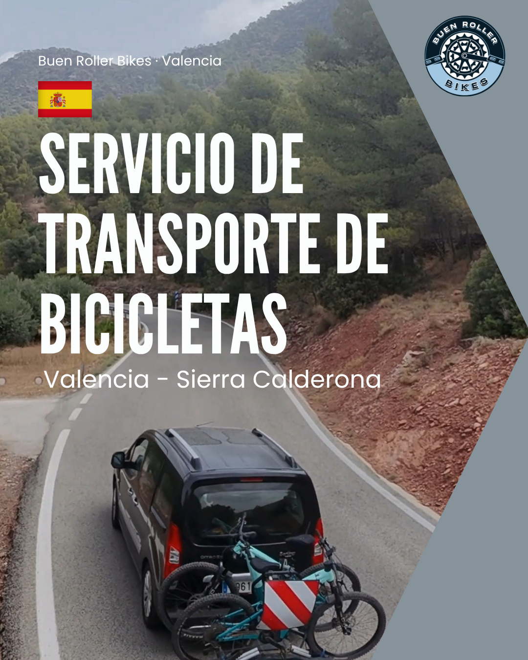 Servicio de transporte de bicicletas