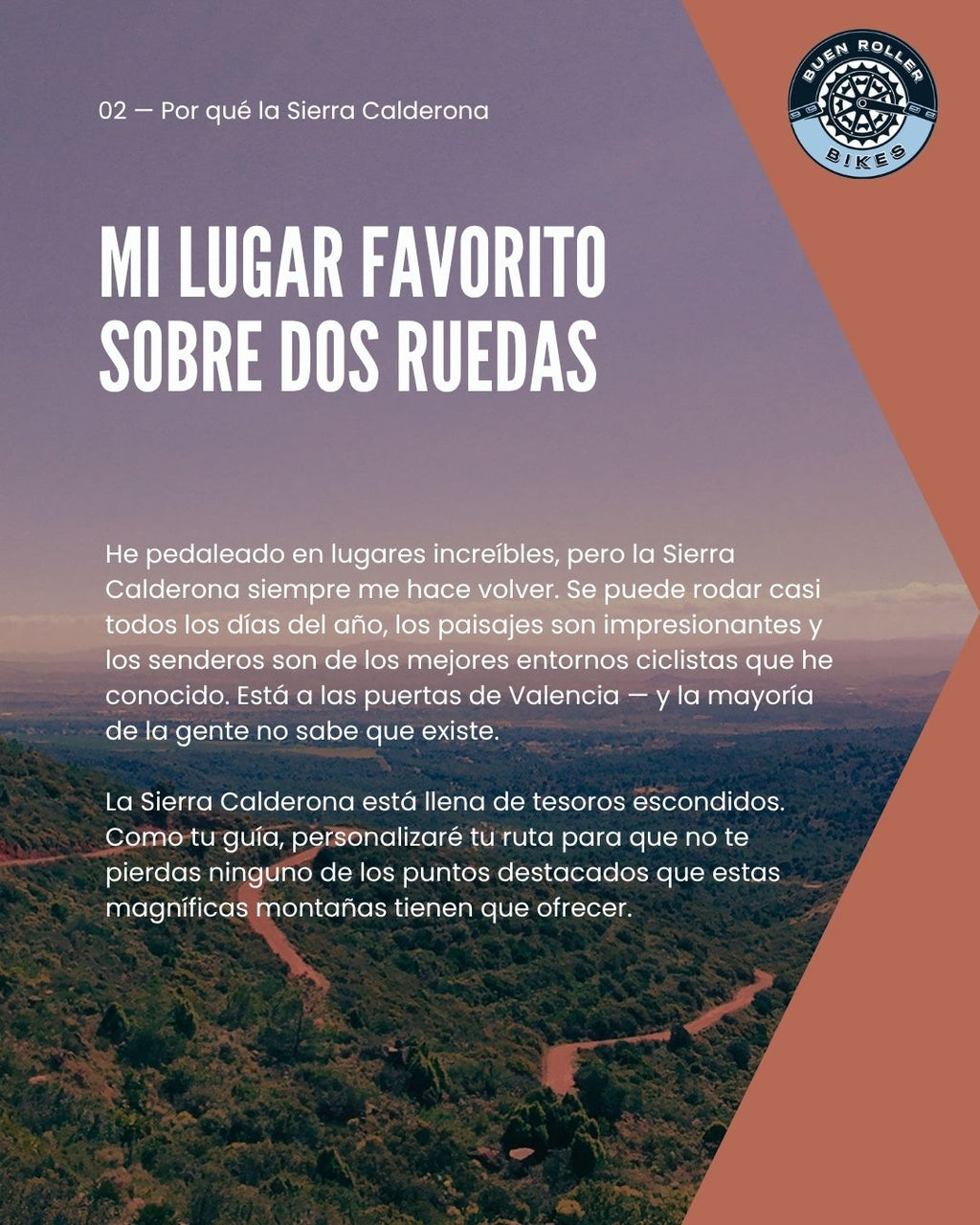 Rutas en grupo personalizadas