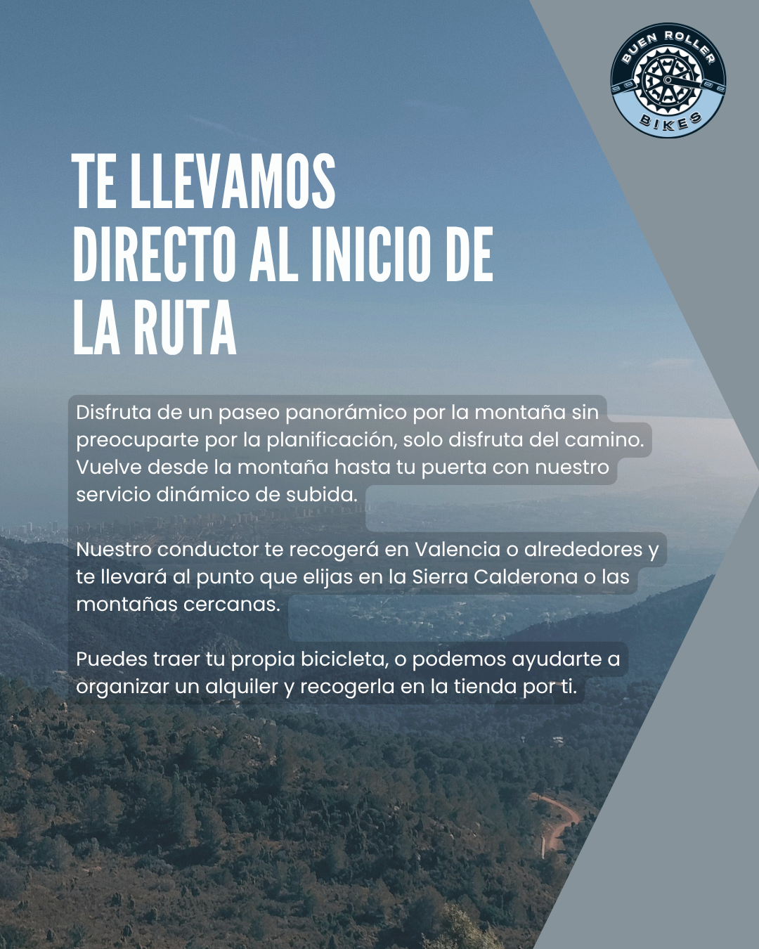 Servicio de transporte de bicicletas