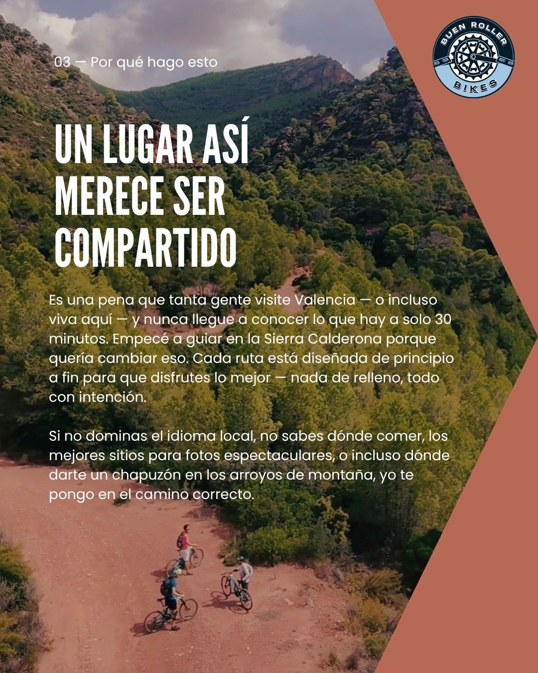 Rutas en grupo personalizadas