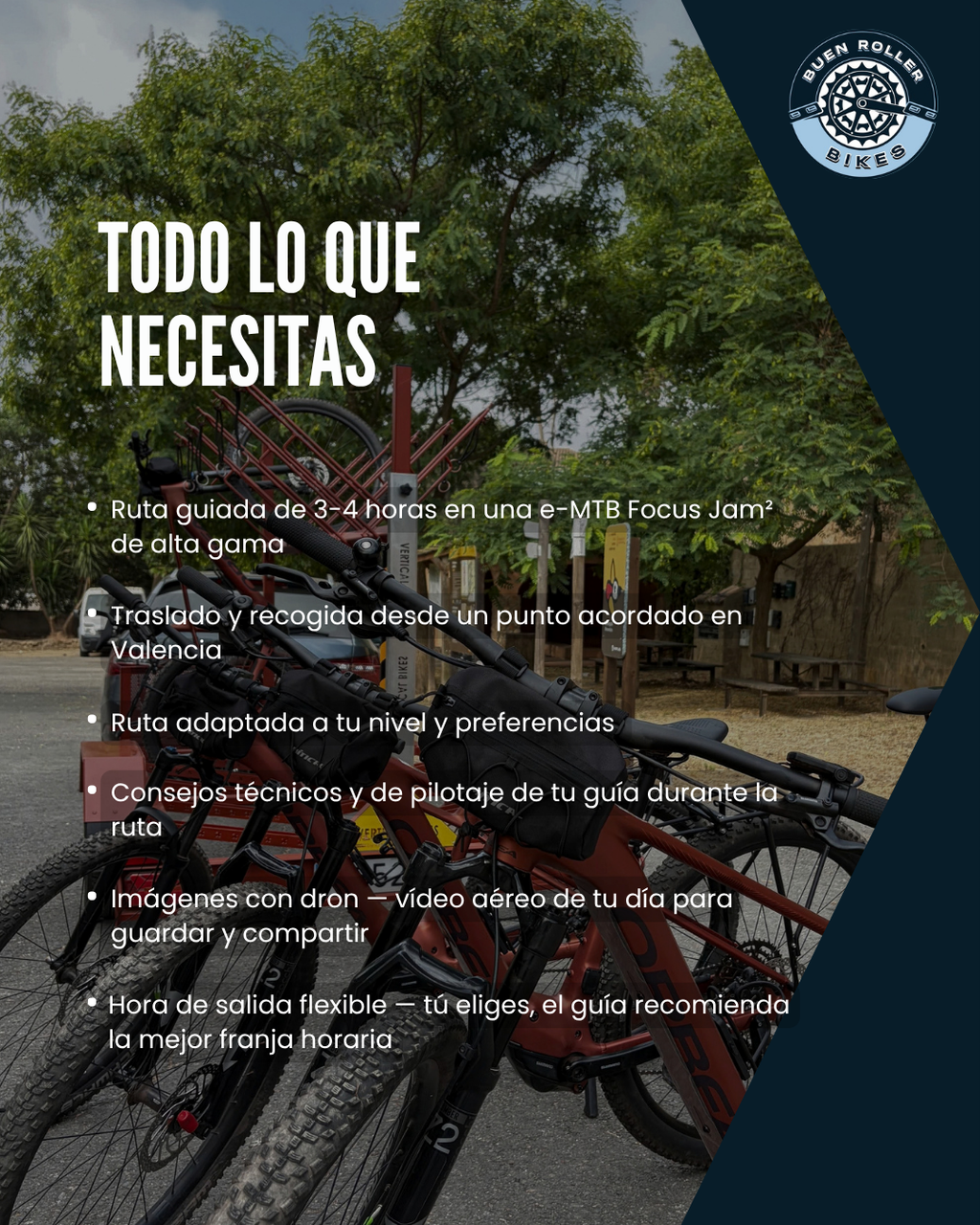 Valencia experiencia en bici de montaña eléctrica