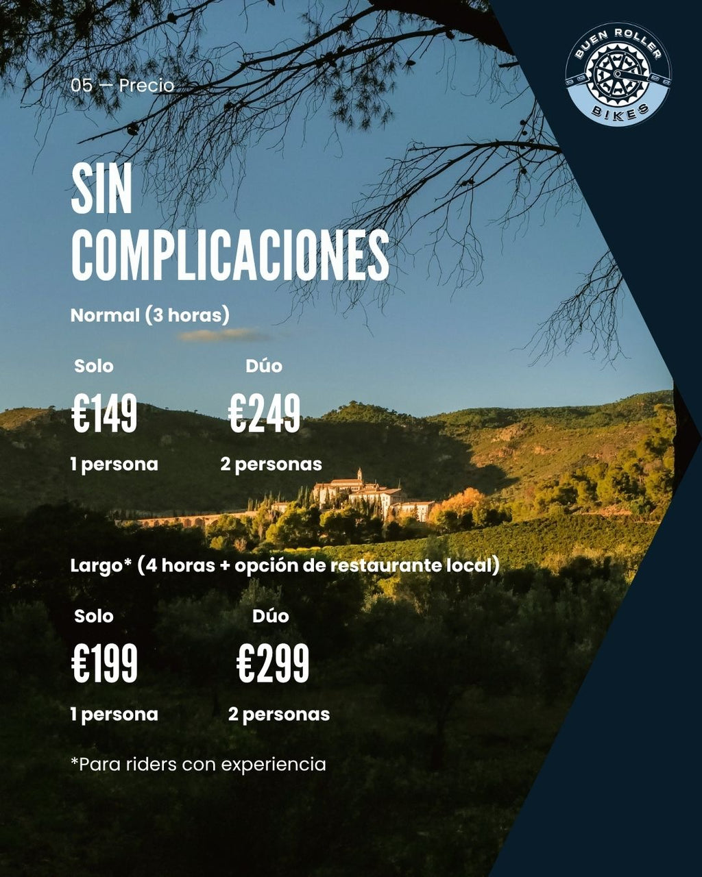 Valencia experiencia en bici de montaña eléctrica